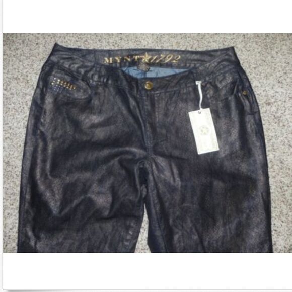 MYNT 1792 Jeans Size 14W Inseam 32 Skinny NWT - Picture 2 of 4